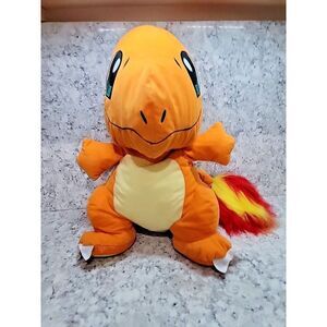 CHARMANDER Pokemon Plush Stuffed Animal Toy‎ Factory Beads 21"